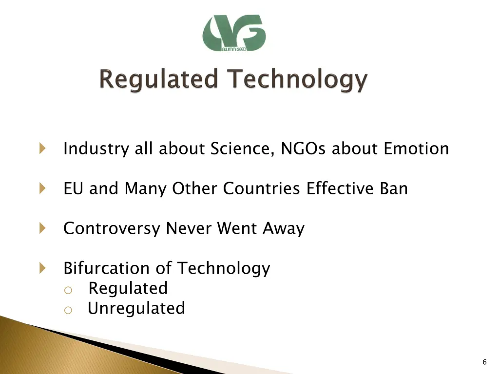 industry all about science ngos about emotion