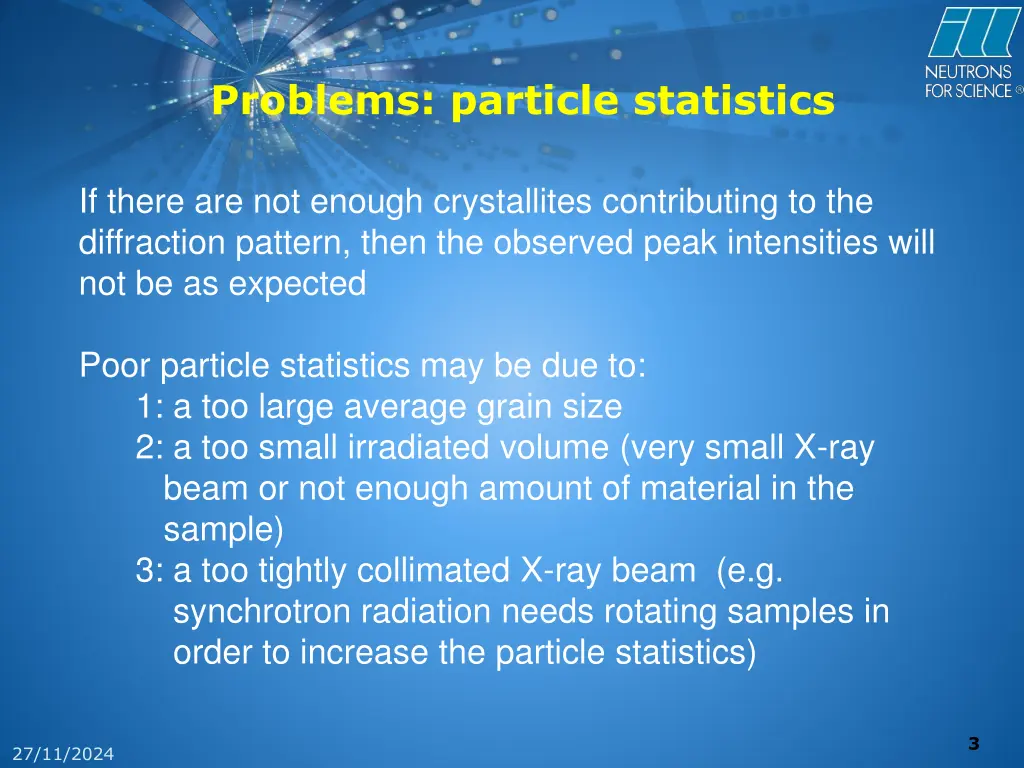 problems particle statistics