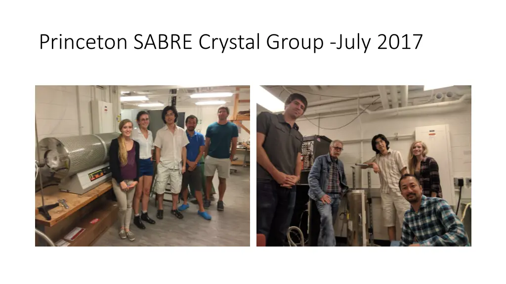 princeton sabre crystal group july 2017