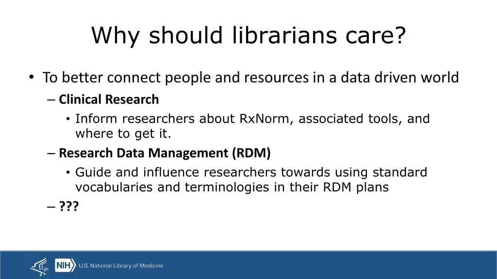 why should librarians care