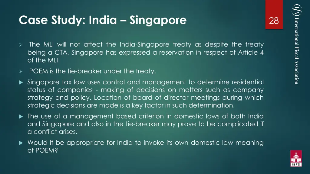 case study india singapore