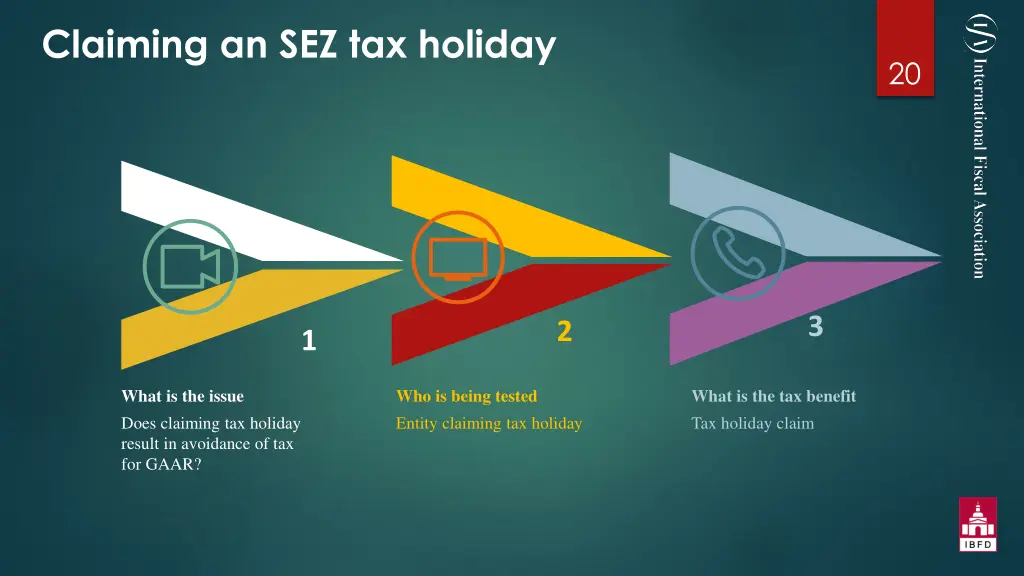 claiming an sez tax holiday