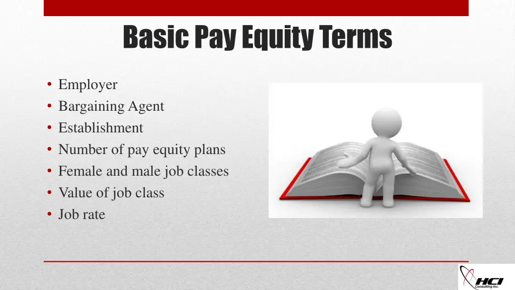 basic pay equity terms