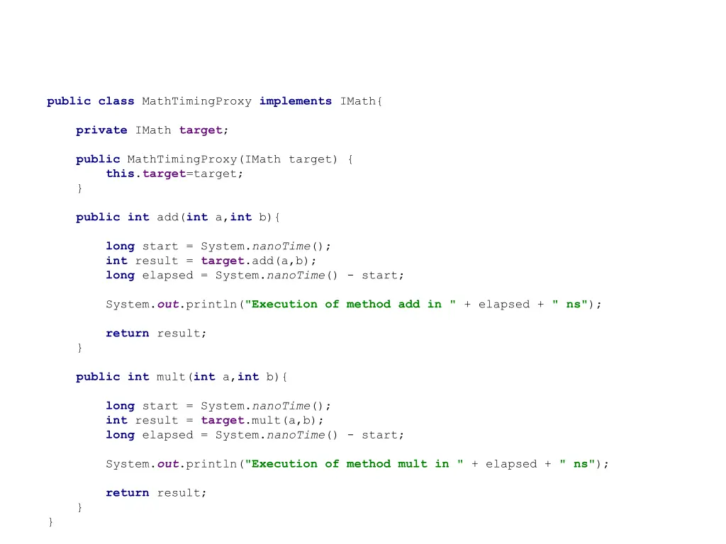 public class mathtimingproxy implements imath