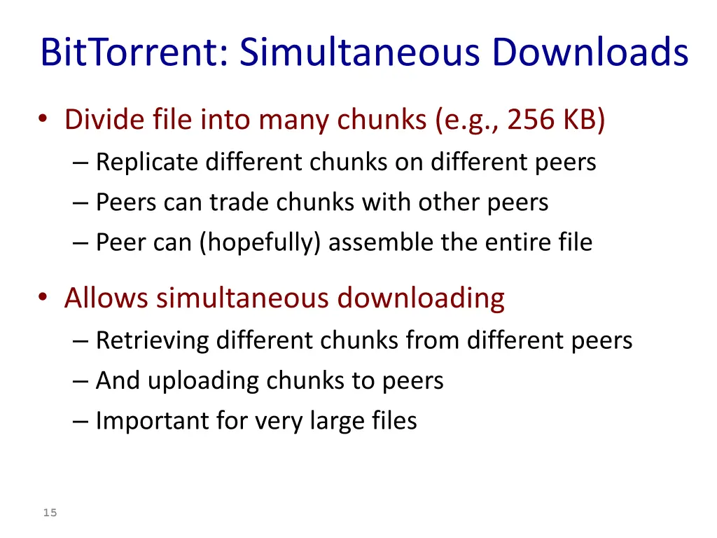 bittorrent simultaneous downloads