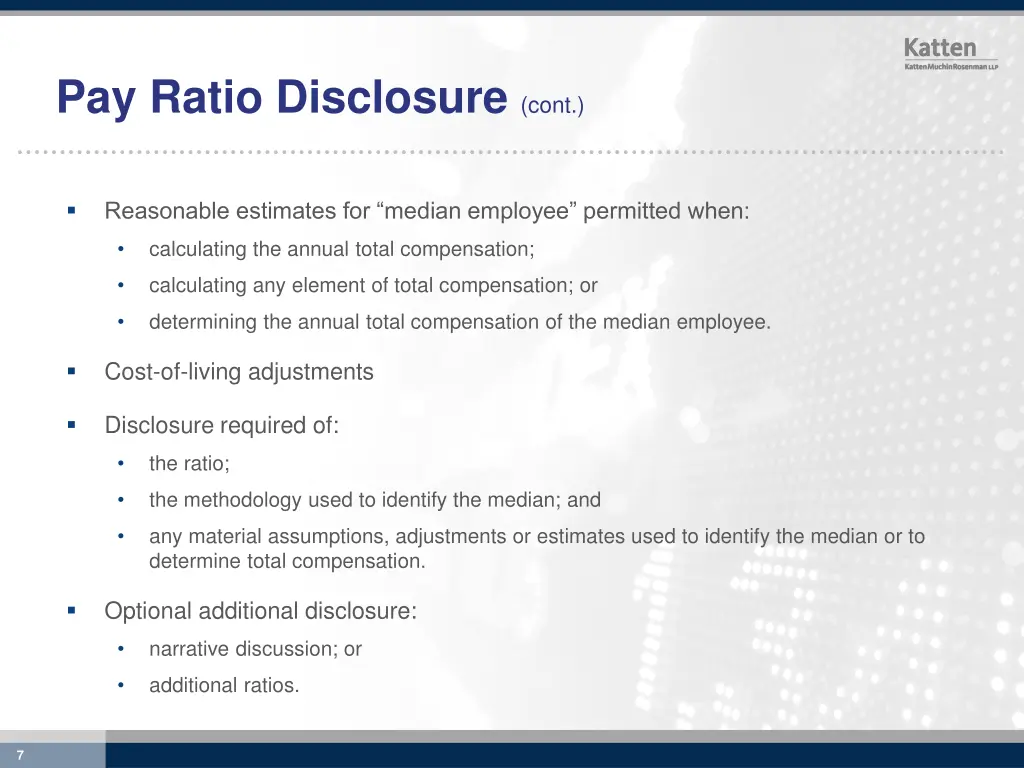 pay ratio disclosure cont 2