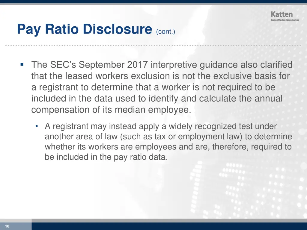 pay ratio disclosure cont 5