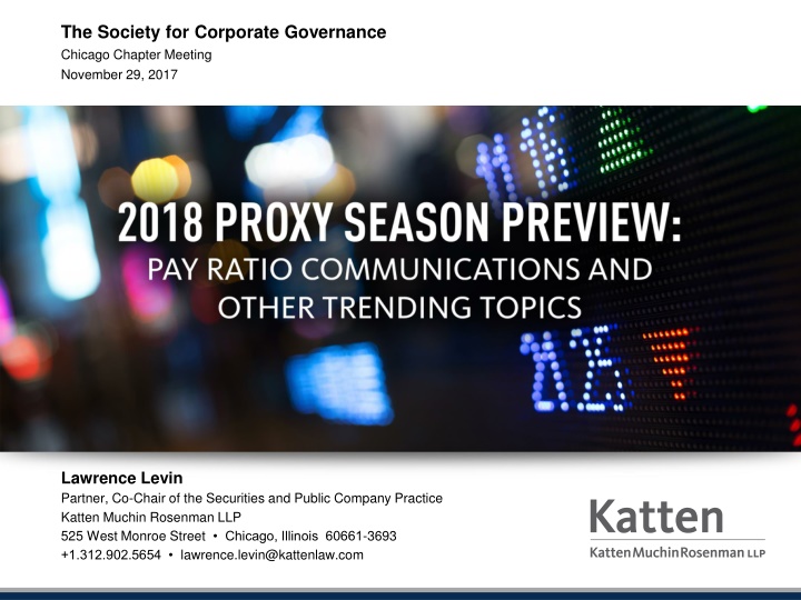 the society for corporate governance chicago