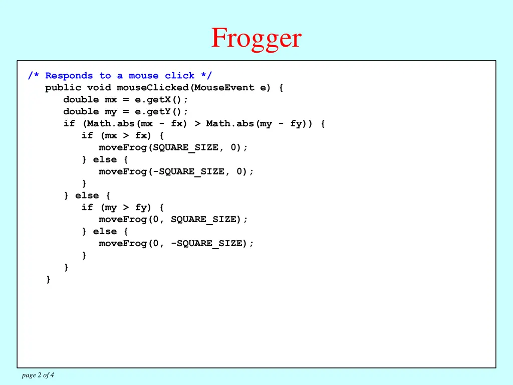 frogger 1