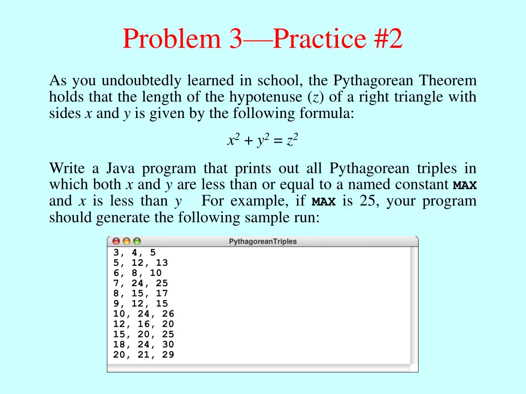 problem 3 practice 2