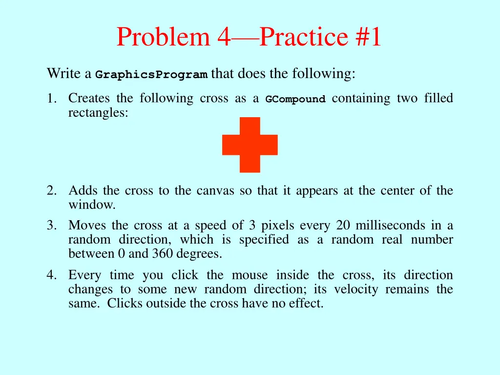 problem 4 practice 1