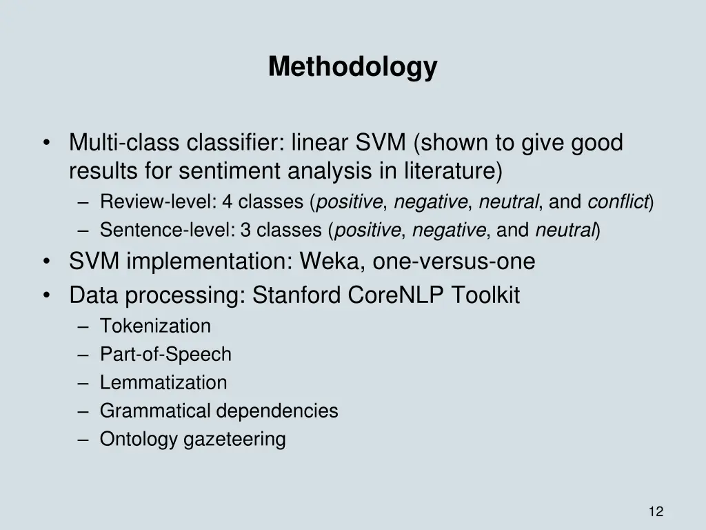 methodology