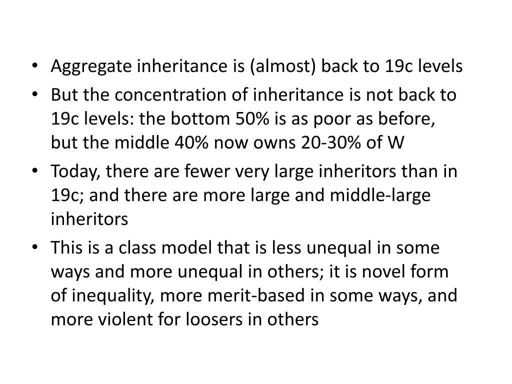 aggregate inheritance is almost back