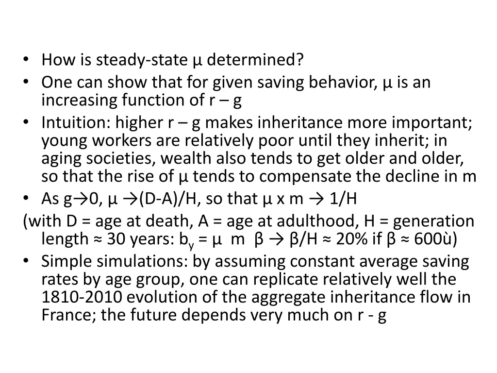 how is steady state determined one can show that