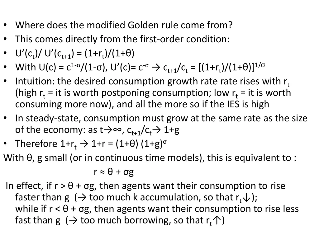 where does the modified golden rule come from