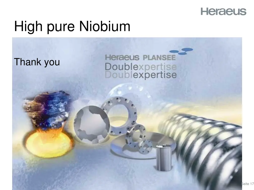 high pure niobium 12