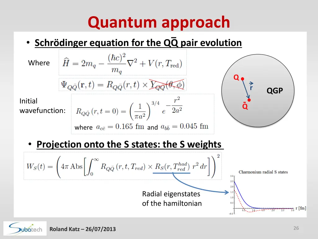 quantum approach schr dinger equation