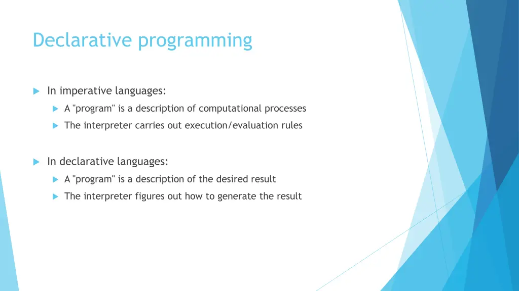 declarative programming