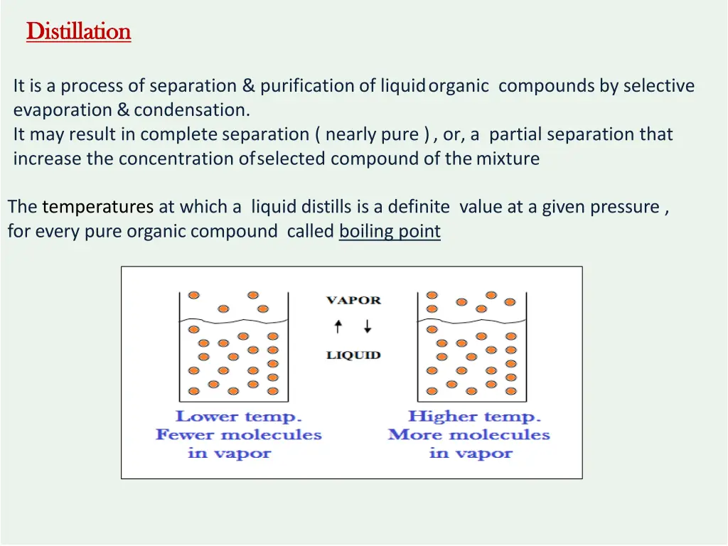 distillation distillation