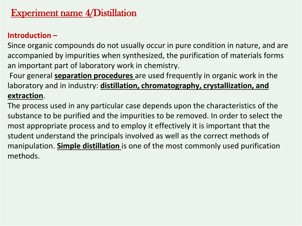 experiment experiment name