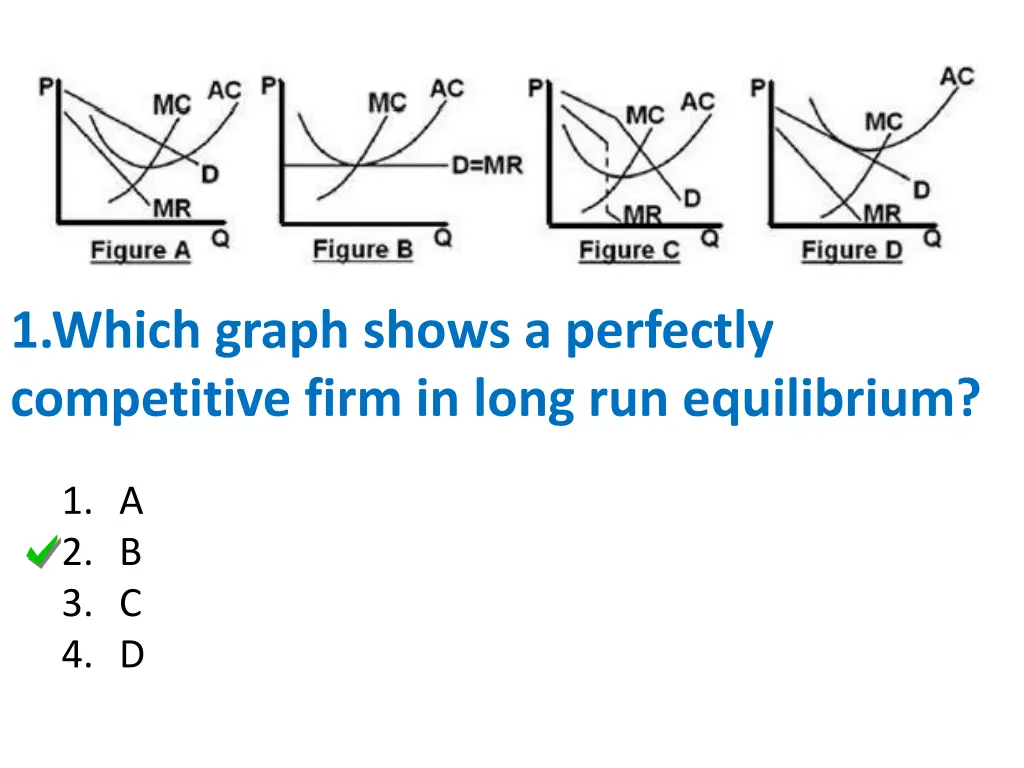 1 which graph shows a perfectly competitive firm 1