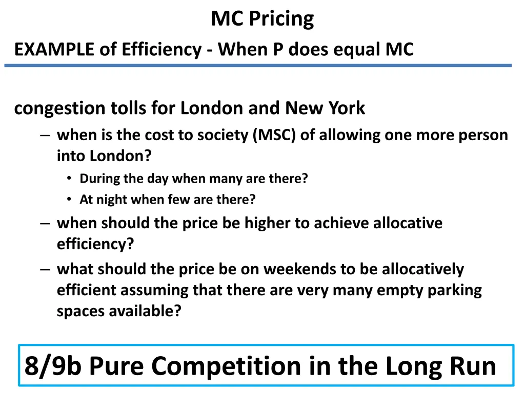 mc pricing 8