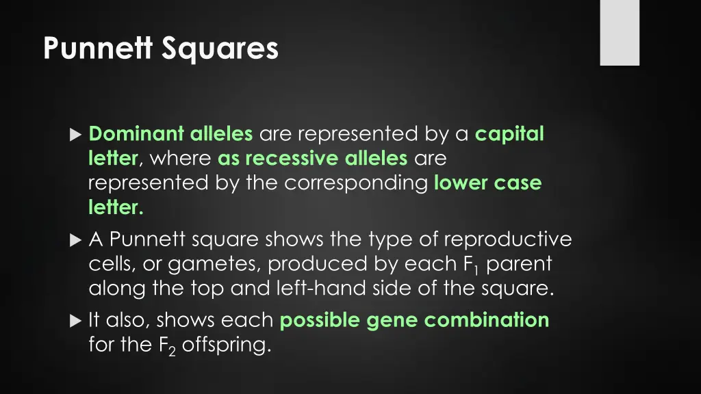 punnett squares