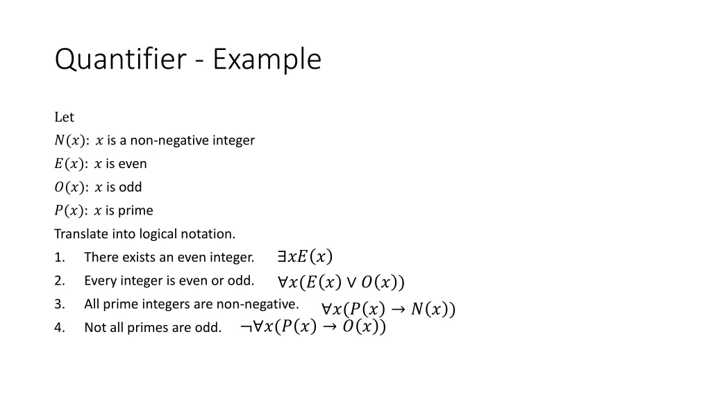 quantifier example