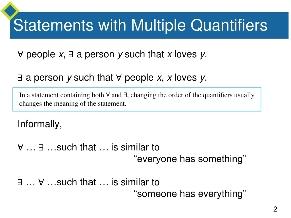 statements with multiple quantifiers 1