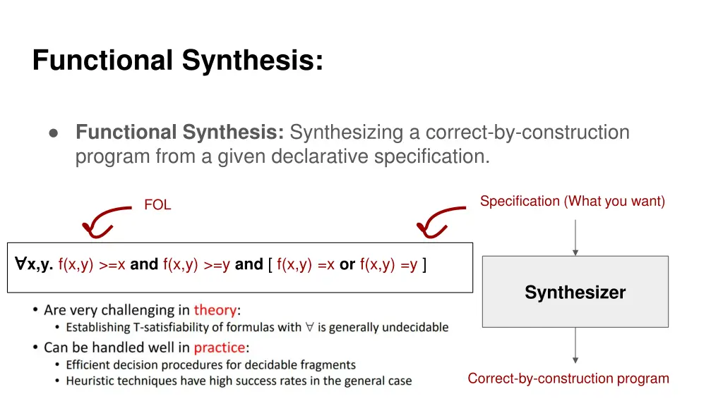 functional synthesis 2