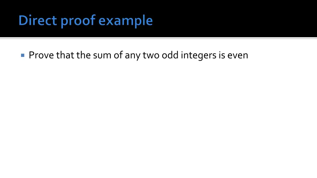 prove that the sum of any two odd integers is even