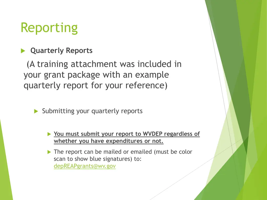 reporting 1