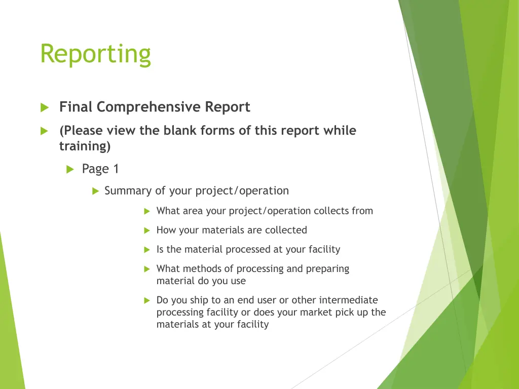reporting 10