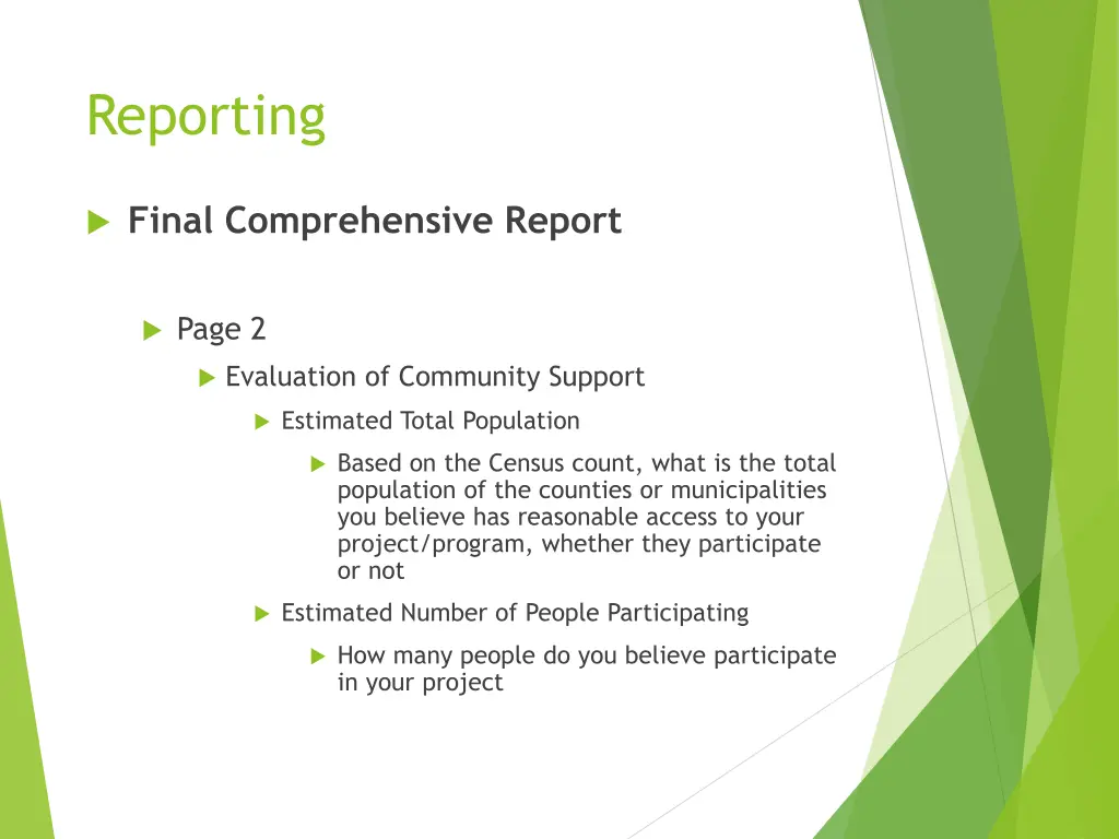 reporting 13