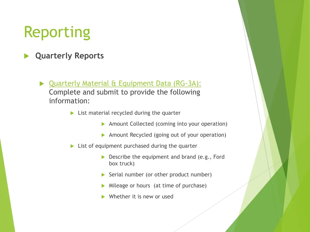 reporting 4