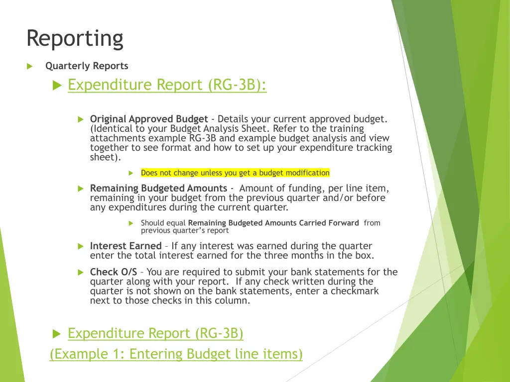 reporting 5