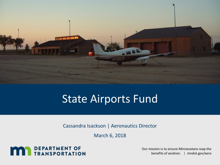 state airports fund