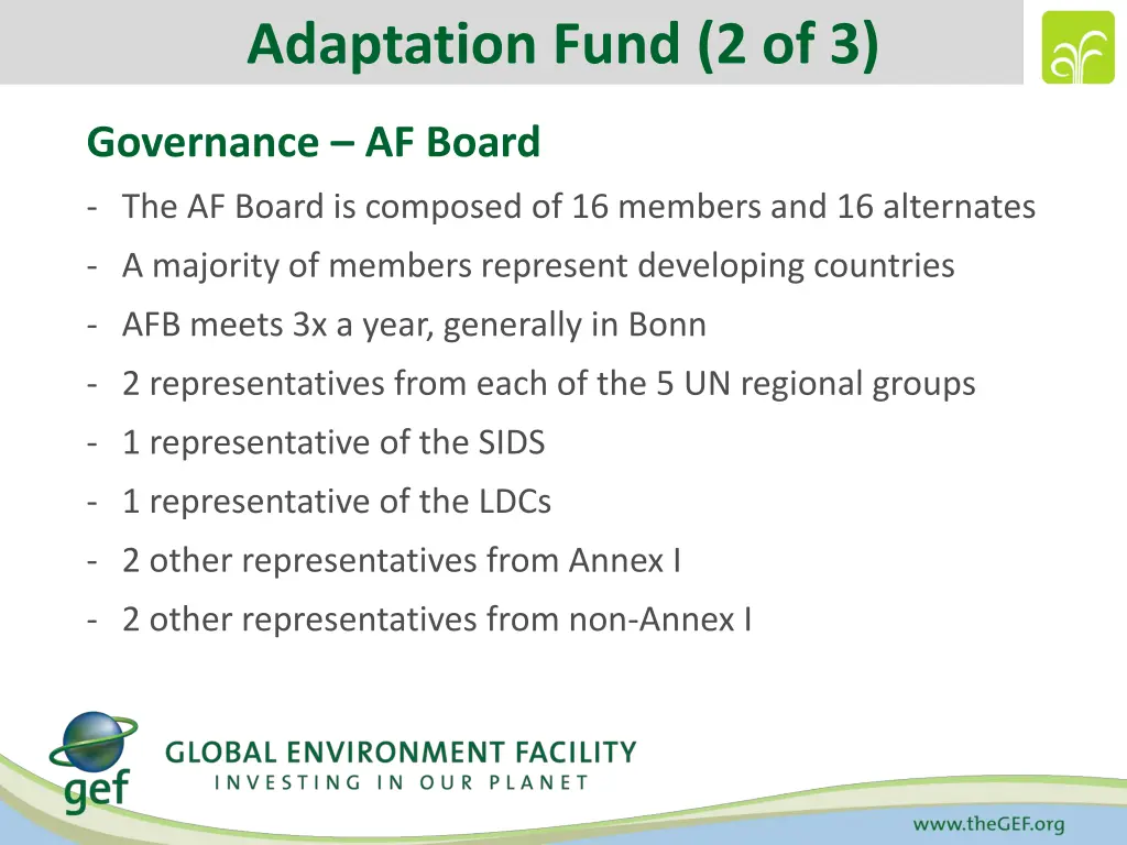 adaptation fund 2 of 3