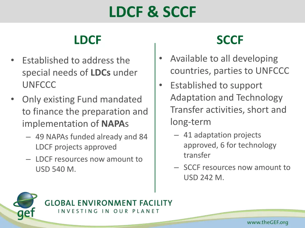 ldcf sccf