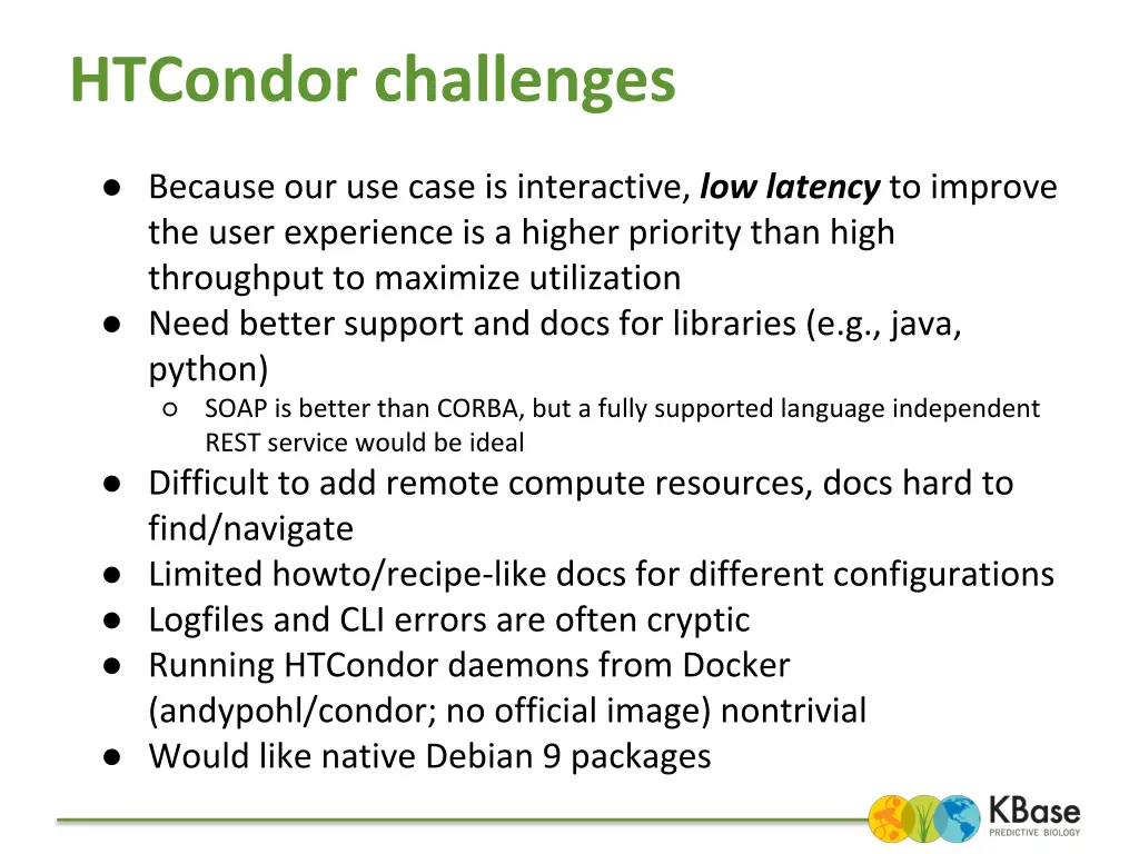 htcondor challenges