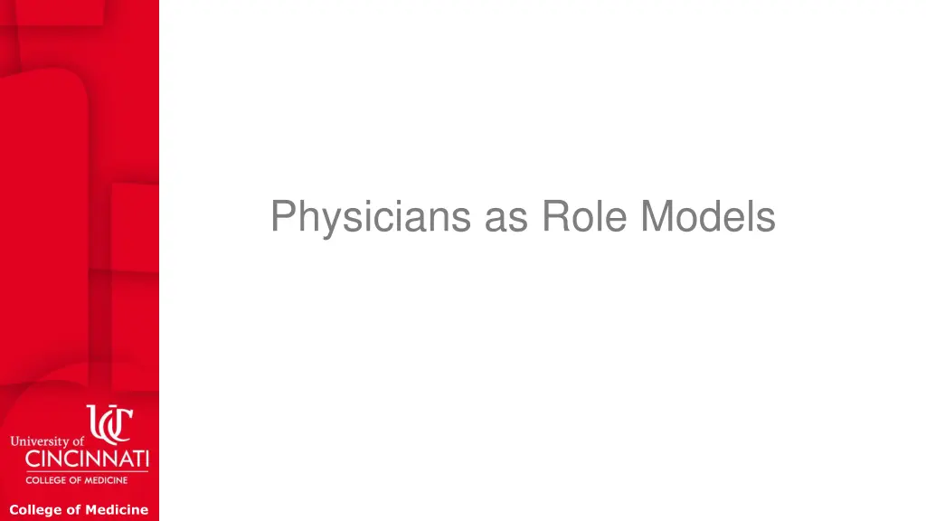 physicians as role models