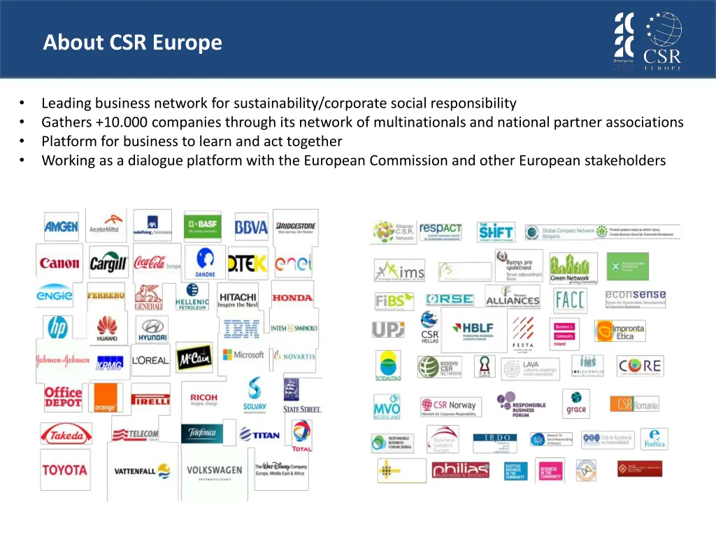 about csr europe