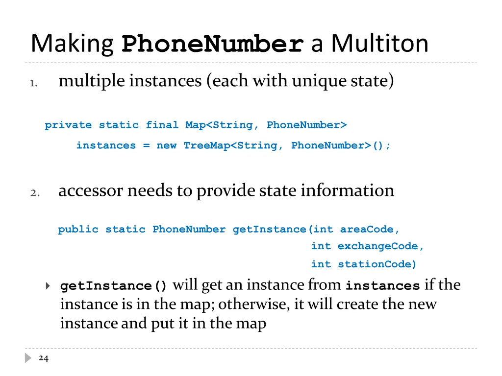 making phonenumber a multiton