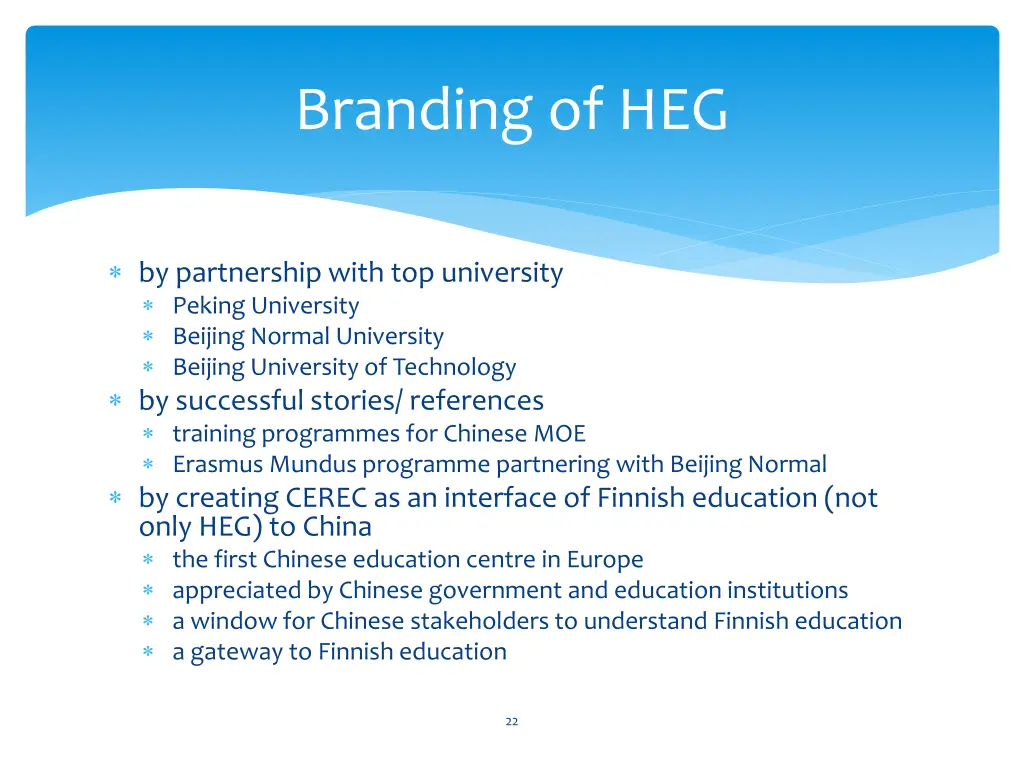 branding of heg