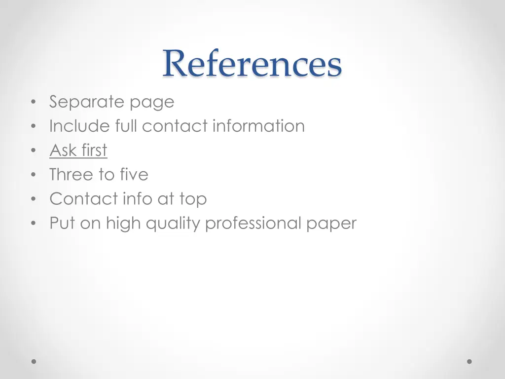 references