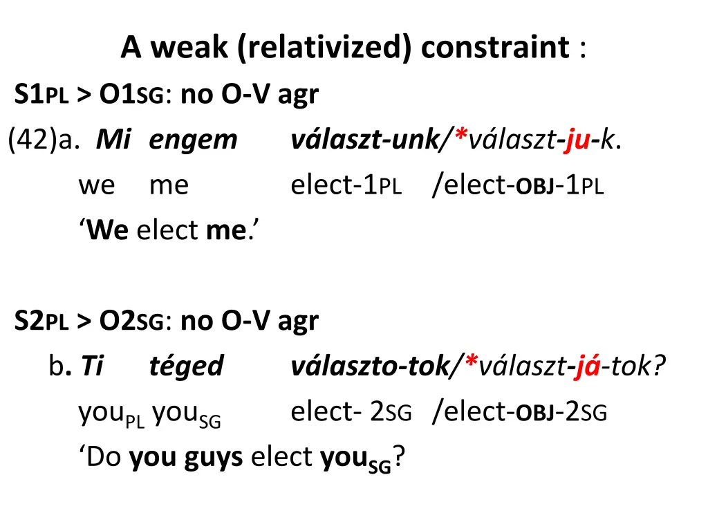 a weak relativized constraint 2