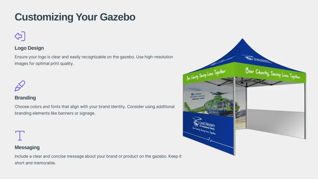 customizing your gazebo