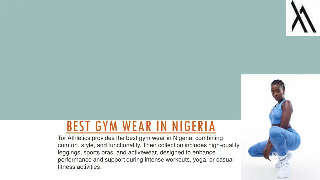 best gym wear in nigeria tor athletics provides