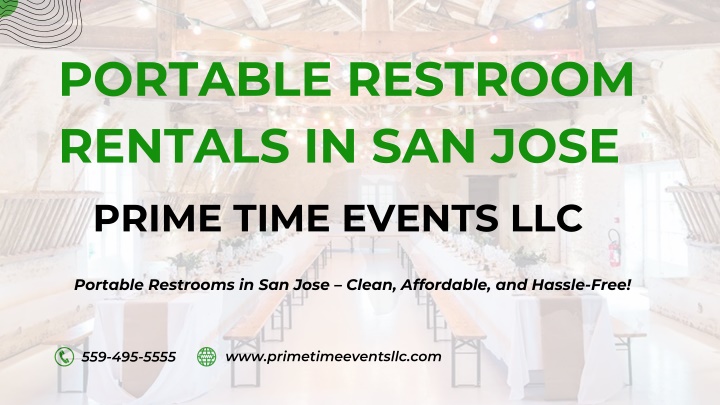 portable restroom rentals in san jose