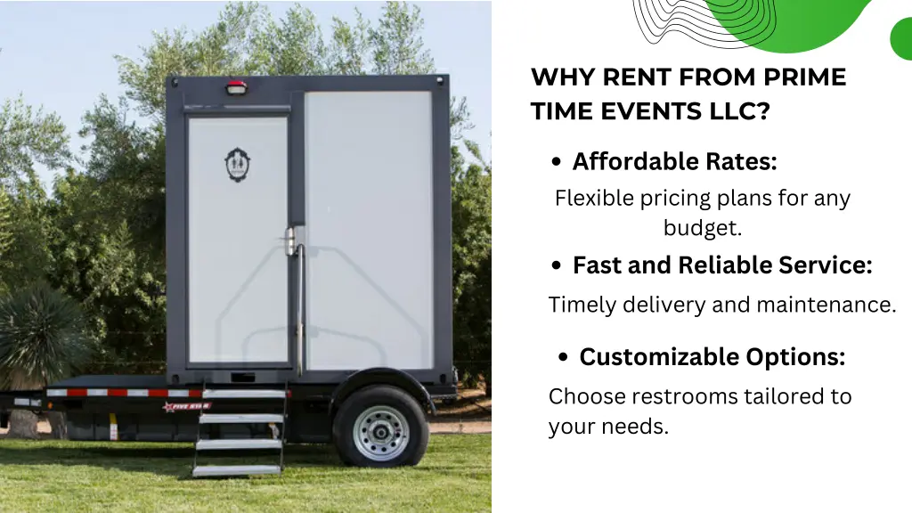 why rent from prime time events llc